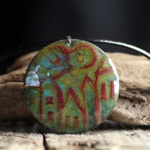 Smaltovaný náhrdelník