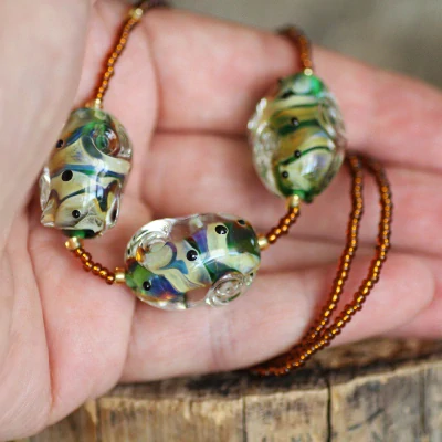 Náhrdelník z vinutek